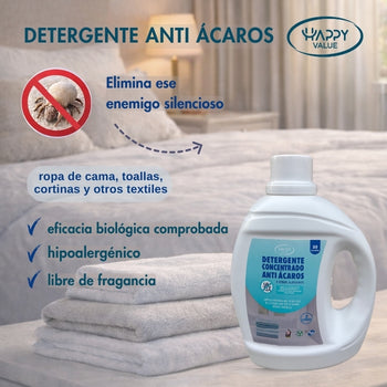 Detergente Concetrado Anti Ácaros y otros Alergenos 3 L